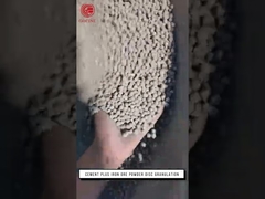 Bentonit Hümik Asit Domuz Gübresi Organik Gübre Disk Kırma