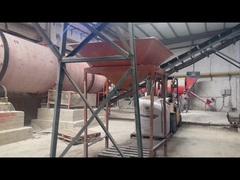 Düzeleç Üretim Hatı Üretim Tesisi ile Döner Davul Düzeleç Granulatör Makinesi