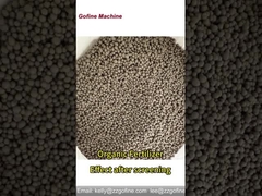 Domuz gübresi saman disk granulatörü Organik gübre için