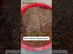 Koyun gübresi yarı ıslak malzeme öğütme organik gübre üretim ekipmanları