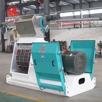 Çekiçli Değirmen Yem Öğütücü Yem İşleme Tesisi Makinesi 22kw