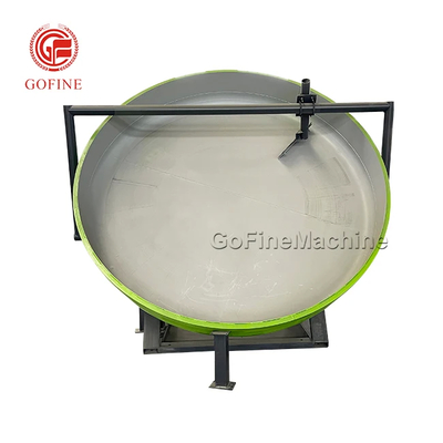 3-8mm Granule Boyutlu Tencere Disk Organik Gübre Granulator Gübre Yapma Makinesi