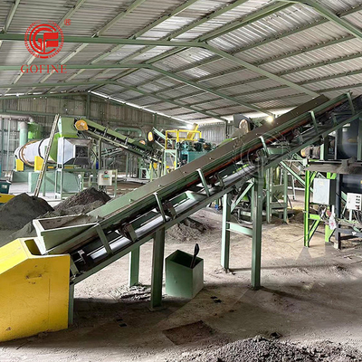 Disk Pan Pelletizer Gübre Granüller Gübre Üreticisi NPK için Tesis 15-15-15