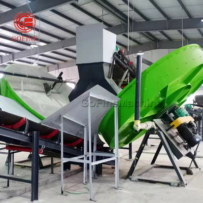 Toz ham madde bileşik organik gübre üretim hattı 3-4 mm granüller için