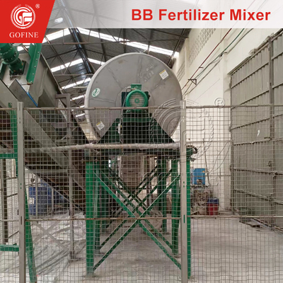 Yarım otomatik bileşik granüller karıştırıcı BB gübre yapma makinesi