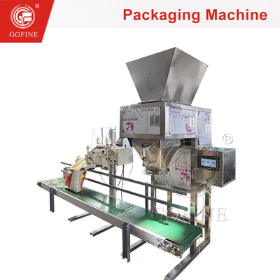 Küçük Paslanmaz Çelik Çuvallama Gıda Paketleme Makinesi Şeker Tuz Baharatı için