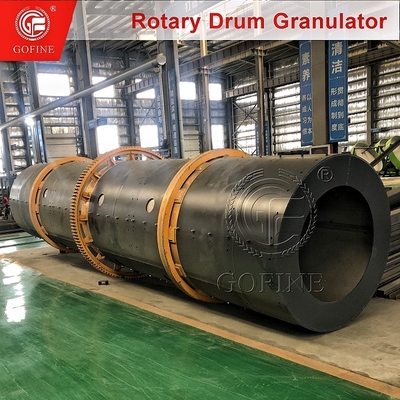 Yuvarlak Top Üretimi için Otomatik Gübre Granulatörü Özel Renk 1-20T/H Kapasite