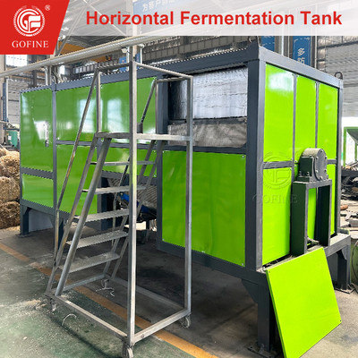 Organik Atıklar Aerobik Fermantasyon Kompost Gübreleme Ekipmanı