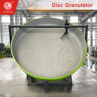 Disk Granulator Üretim hattı Organik gübre için ıslak granulator