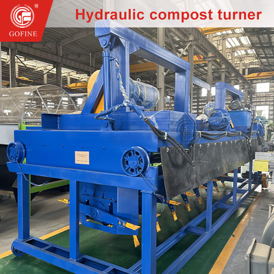 Enerji tasarrufu ile hidrolik kaldırma kompost karıştırma makinesi