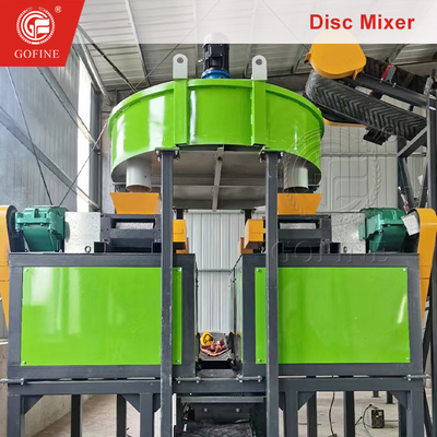 3-6 Ton/Saat Endüstriyel Organik Gübre Karıştırma Makinesi Gübre Üretim Hatı için