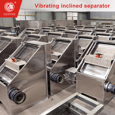 Çöplük Suyu Arıtma için 5hp'lik Tavuk Gübre Dehidrasyon Makinesi