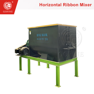 Organik bileşik gübre üretimi 2-8 T/H Yatay bant karıştırıcı