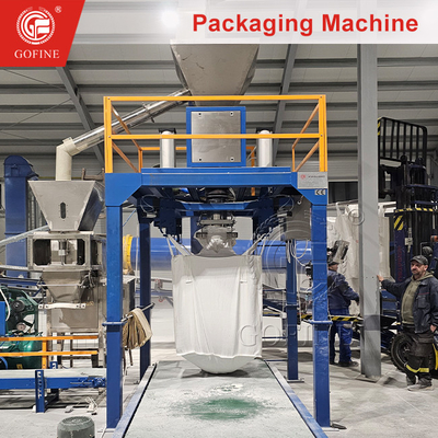 Gübre için güvenilir Ton Çuval Paketleme Çözümü 1500ml Hopper Kapasitesi