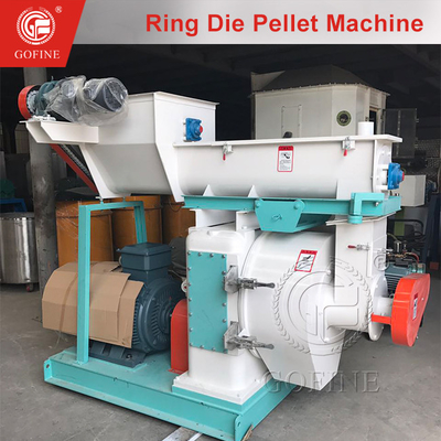1-8 Ton/Saat Kapasite Yüksek Kalite Gübre Pellet Yapma Makinesi Halka Ölçü Pelletizer