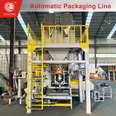 Organik gübre üretim tesisi için gelişmiş otomatik paketleme hattı