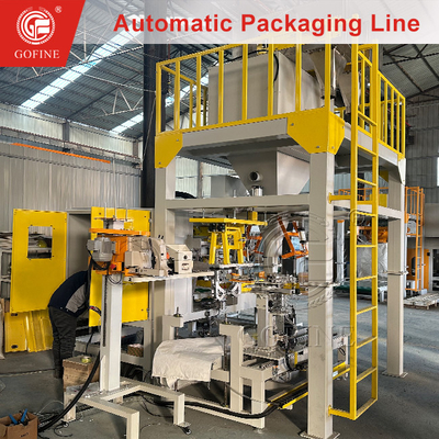 Yüksek hassasiyetli 7.5kW DAP SSP Big Bag Pouch Packaging Machine Solution