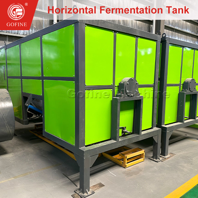 Tavuk gübresi için yüksek sıcaklıklı aerobik fermantasyon kompost tankı