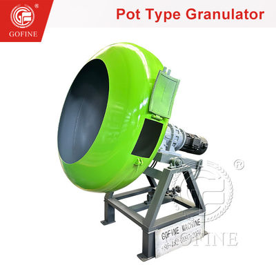 Yuvarlak Pot Granulator Organik Gübre Granulator Makinesi