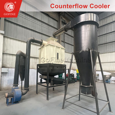 1-20t/h Tavuk Yemleri Üretim Hatı Pellet Soğutma Makinesi