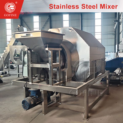 Potasyum Klorür Bileşik Bb Gübre Paslanmaz Çelik Mikser