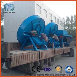 Dayanıklı Gübre İşleme Makinesi Top Plakası Yuvarlak Gübre Granülleri Yapma Makinesi